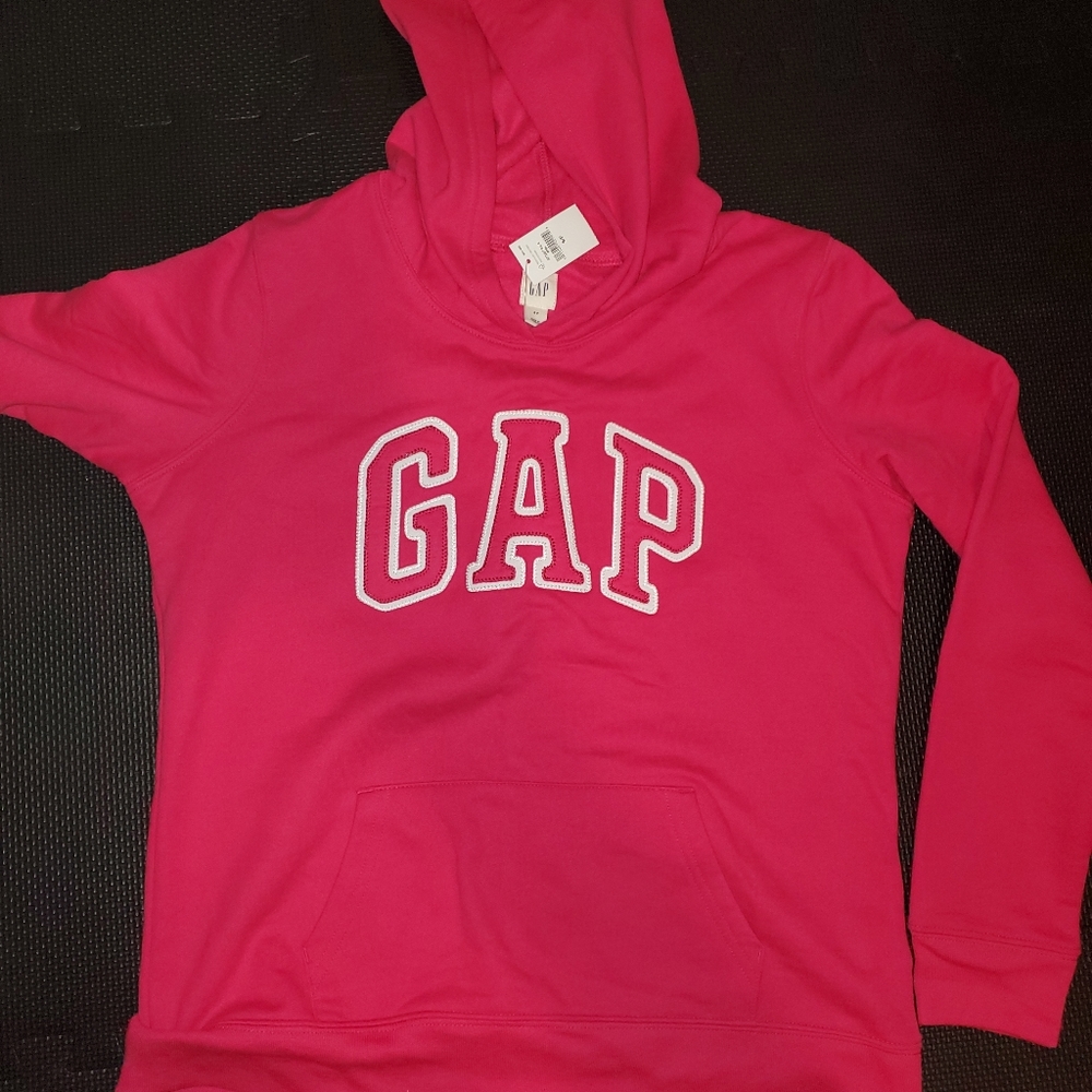 GAP bright pink hoodie size S